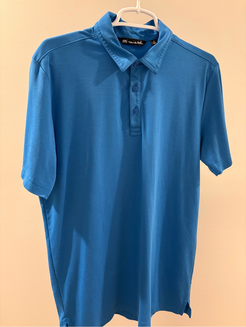 Travis Mathew Men's Blue Polo Shirt